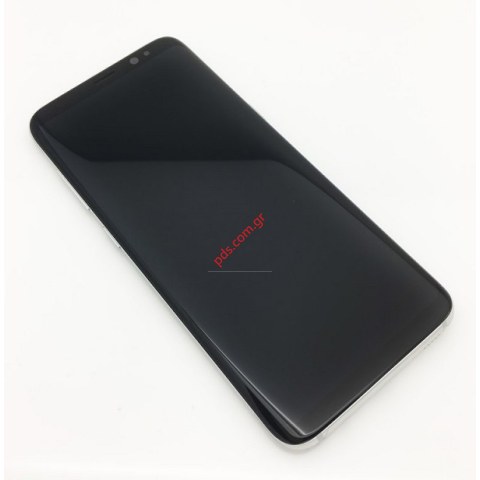 Γνήσια οθόνη LCD σετ Silver Samsung SM-G950 Galaxy S8 σε ασημί χρώμα (ΑΝΑΛΑΜΒΑΝΟΥΜΕ ΤΗΝ ΑΝΤΙΚΑΤΑΣΤΑΣΗ)