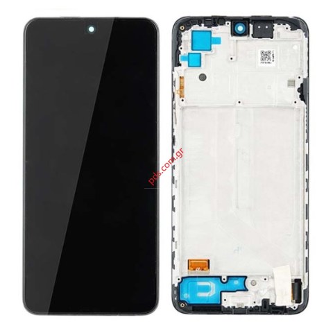 Γνήσια οθόνη LCD Xiaomi Redmi Note 10 4G (M2101K7AG) Front cover Black Display with touch screen and digitizer σε μαύρο χρώμα ORIGINAL W/FRAME Γνήσια οθόνη LCD Xiaomi Redmi Note 10 4G (M2101K7AG) Front cover Black Display with touch screen and digitizer σε μαύρο χρώμα ORIGINAL W/FRAME