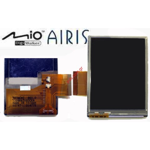 Γνήσια οθόνη Mio P550 Airis, P350 LCD Display με Touch dizitazer