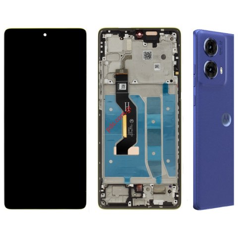 Original set LCD Motorola MOTO G85 (XT2427) 2024 Blue with Frame Display Touch screen Digittizer Blister Original set LCD Motorola MOTO G85 (XT2427) 2024 Blue with Frame Display Touch screen Digittizer Blister