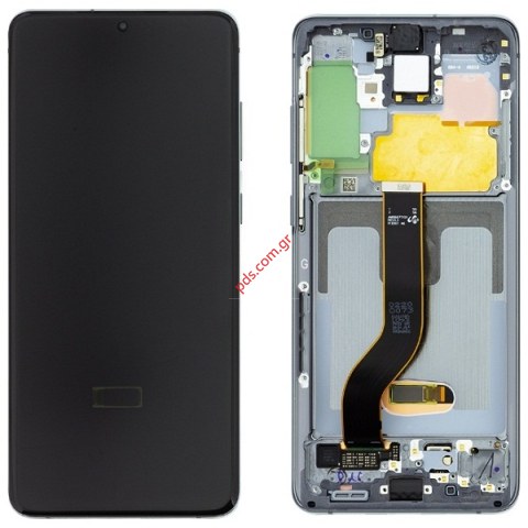 Γνήσια οθόνη (OEM) Samsung S20 PLUS G985F Grey Frame+ Display + Touchscreen digitizer Γνήσια οθόνη (OEM) Samsung S20 PLUS G985F Grey Frame+ Display + Touchscreen digitizer