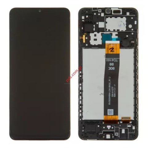 Γνήσια οθόνη Samsung A127F Galaxy A12s Nacho (FLEX VERSION BOE-B8) Display w/frame Touch screen digitizer Box ORIGINAL