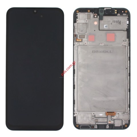 Γνήσια οθόνη Samsung A24 4G (2023) SM-A245F Black LCD Display AMOLED Touch screen with digitizer with frame Box ORIGINAL