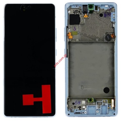 Original Set LCD Samsung A71 5G (2020) SM-A716B Blue Display Touch screen with digitizer with frame Box ORIGINAL Original Set LCD Samsung A71 5G (2020) SM-A716B Blue Display Touch screen with digitizer with frame Box ORIGINAL