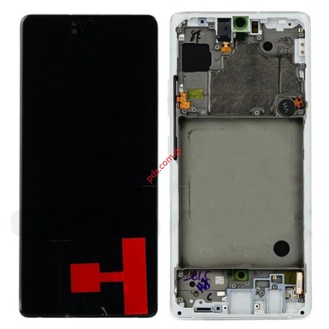 Original Set LCD Samsung A71 5G (2020) SM-A716B Silver Display Touch screen with digitizer with frame Box ORIGINAL Original Set LCD Samsung A71 5G (2020) SM-A716B Silver Display Touch screen with digitizer with frame Box ORIGINAL