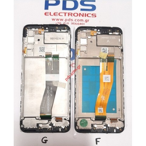 Γνήσια οθόνη Samsung Galaxy A02s (2020) SM-A025F Black EU VERSION GLOBAL EDITION ORIGINAL