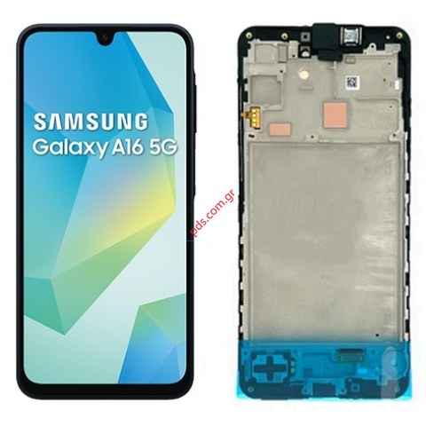 Original Samsung Galaxy A16 5G SM-A166B 2024 W/Frame Display Touch screen & Digitizer SVP ORIGINAL BOX