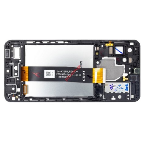 Γνήσια οθόνη Samsung Galaxy A32 5G (SM-A326B) 2021 VERSION: C-DOT Black (W/FRAME TFT) ORIGINAL