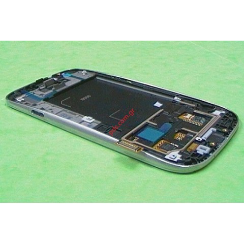 Γνήσια οθόνη Samsung Galaxy S3 i9300 White LCD Display Touch Unit Digitazer σε λευκό χρώμα