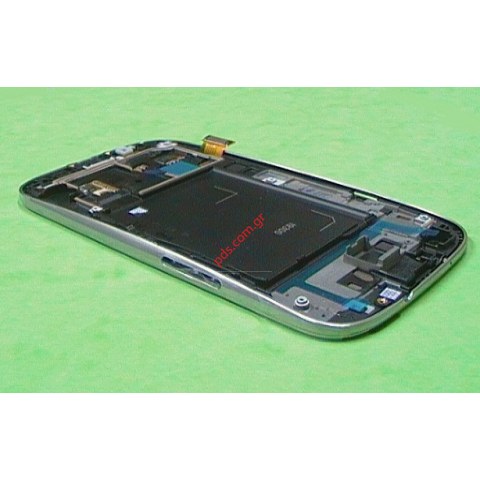 Γνήσια οθόνη Samsung Galaxy S3 i9300 White LCD Display Touch Unit Digitazer σε λευκό χρώμα