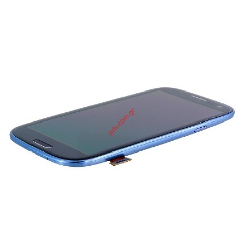 Γνήσια οθόνη Samsung GT Galaxy S3 i9300 LCD Display Touch Unit Digitizer Blue (ΕΞΑΝΤΛΗΘΗΚΑΝ)
