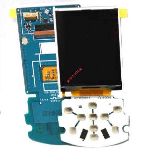 Γνήσια οθόνη Samsung J700i με πλακέτα πληκτρολογίου  Γνήσια οθόνη Samsung J700i με πλακέτα πληκτρολογίου