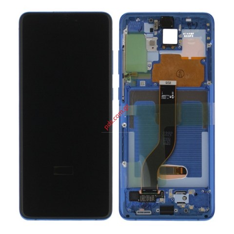 Γνήσια οθόνη Samsung S20 PLUS G985F Aura Blue Dark Frame+ Display + Touchscreen digitizer σε μπλέ χρώμα ORIGINAL Γνήσια οθόνη Samsung S20 PLUS G985F Aura Blue Dark Frame+ Display + Touchscreen digitizer σε μπλέ χρώμα ORIGINAL