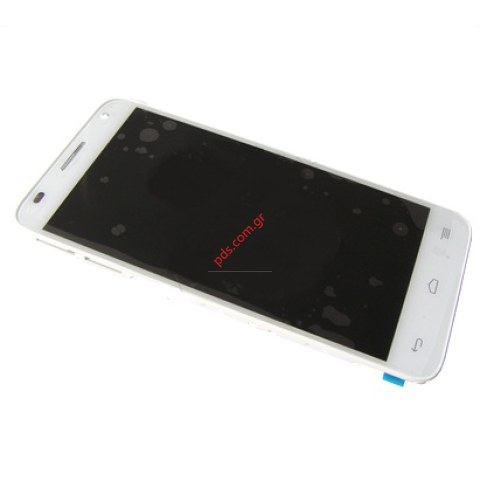 Original front cover set Alcatel OT 6036Y Idol 2 Mini 2 White with touch screen and LCD display  Original front cover set Alcatel OT 6036Y Idol 2 Mini 2 White with touch screen and LCD display