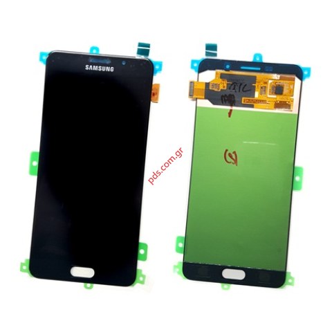 Γνήσια οθόνη σετ Black Samsung A710 Galaxy A7 (2016) LCD+Touch Digitizer σε μαύρο χρώμα (NOT FOR GREECE) EXPRESS DELIVERY +20 EURO