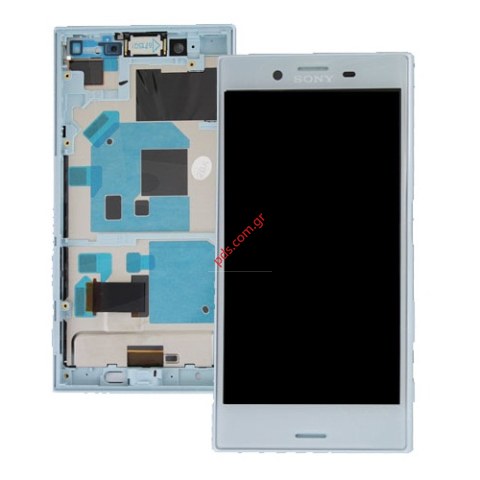 Original LCD set Blue Sony Xperia X Compact F5321 (Full Front cover with LCD Display + Touch Screen)  Original LCD set Blue Sony Xperia X Compact F5321 (Full Front cover with LCD Display + Touch Screen)