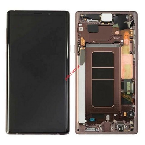 Original set LCD Cooper Samsung SM-N960 Galaxy Note 9 Touch Brown Gold screen and display Original set LCD Cooper Samsung SM-N960 Galaxy Note 9 Touch Brown Gold screen and display