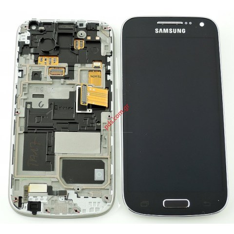 Γνήσια οθόνη σετ Full Black Samsung i9195i Galaxy S4 Mini VE Value Edition σε μαύρο χρώμα Γνήσια οθόνη σετ Full Black Samsung i9195i Galaxy S4 Mini VE Value Edition σε μαύρο χρώμα