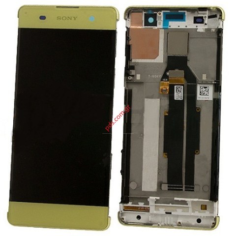 Original front cover with touch screen Gold LCD display Sony F3111, F3113, F3115 Xperia XA, F3112, F3116 Xperia XA Dual  Original front cover with touch screen Gold LCD display Sony F3111, F3113, F3115 Xperia XA, F3112, F3116 Xperia XA Dual