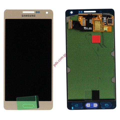 Γνήσια οθόνη σετ Gold Samsung SM-A700F Galaxy A7 σε χρυσό χρώμα (Touch Screen digitizer LCD Display)