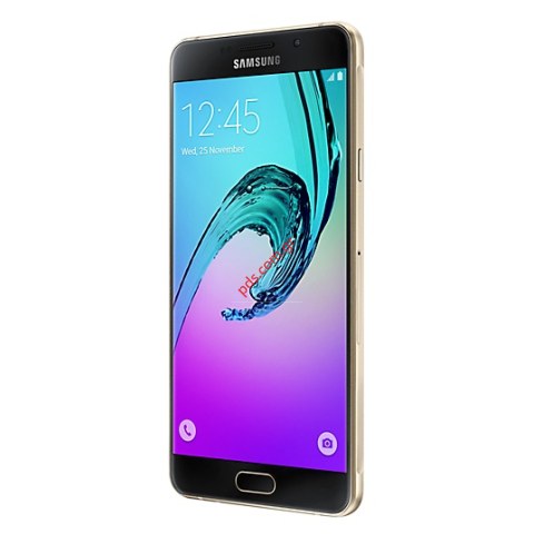 Γνήσια οθόνη σετ Gold Samsung SM-A710 Galaxy A7 (2016) LCD+Touch σε χρυσό χρώμα
