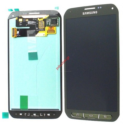 Γνήσια οθόνη set Green Samsung SM-G870F Galaxy S5 Active σε πράσινο χρώμα (LIMITED STOCK) EOL Γνήσια οθόνη set Green Samsung SM-G870F Galaxy S5 Active σε πράσινο χρώμα (LIMITED STOCK) EOL