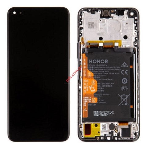 Original set LCD Huawei Honor 50 Lite (NTN-L22) 2021 LCD Display + Touch Unit + Front Cover Black Blue BOX Original set LCD Huawei Honor 50 Lite (NTN-L22) 2021 LCD Display + Touch Unit + Front Cover Black Blue BOX