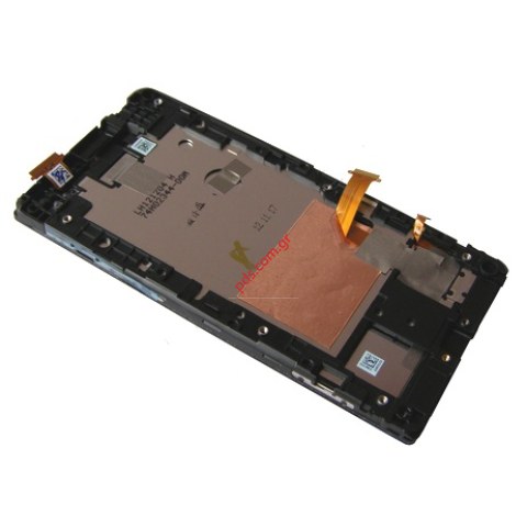 Γνήσια οθόνη σετ HTC 8S, A620e Black Blue LCD Display σε μπλέ χρώμα με την αφή touch digitizer