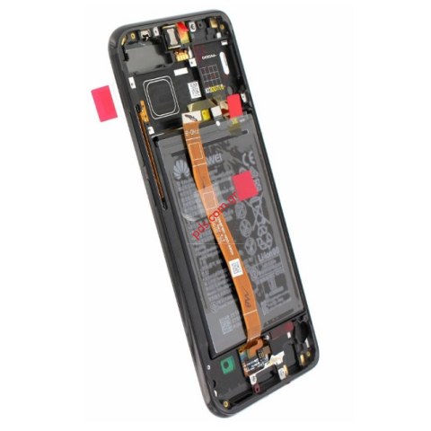 Γνήσια οθόνη σετ Huawei Honor 10 (COL-L29) Black σε μαύρο χρώμα COMPLETE ORIGINAL