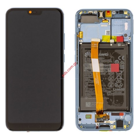 Set original LCD Huawei Honor 10 (COL-L29) Grey with frame and battery Set original LCD Huawei Honor 10 (COL-L29) Grey with frame and battery