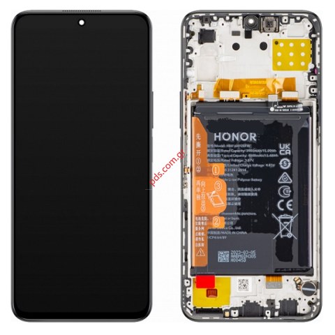 Original Huawei Honor 90 5G (REA-AN00) 2023 Black DIsplay AMOLED Touch scren Digitizer σε μαύρο χρώμα & battery ORIGINAL SVP BOX Original Huawei Honor 90 5G (REA-AN00) 2023 Black DIsplay AMOLED Touch scren Digitizer σε μαύρο χρώμα & battery ORIGINAL SVP BOX