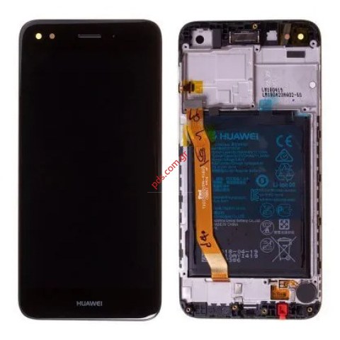 Original set Huawei Mate Y6 Pro / P9 Lite Mini Black w/frame and battery ORIGINAL Original set Huawei Mate Y6 Pro / P9 Lite Mini Black w/frame and battery ORIGINAL