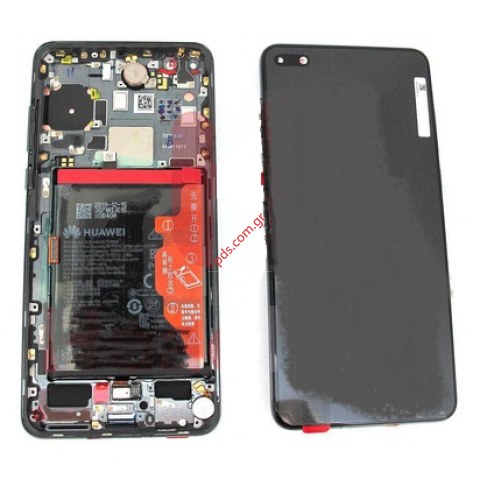 Original set Huawei P40 (ANA-AN00) Black Display OLED Touch screen Digitizer Frame and battery SVP BOX Original set Huawei P40 (ANA-AN00) Black Display OLED Touch screen Digitizer Frame and battery SVP BOX