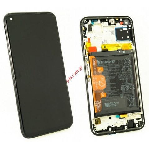 Original set LCD Huawei P40 LITE (JNY-L21) w/frame Black (W/BATTERY) ORIGINAL Original set LCD Huawei P40 LITE (JNY-L21) w/frame Black (W/BATTERY) ORIGINAL