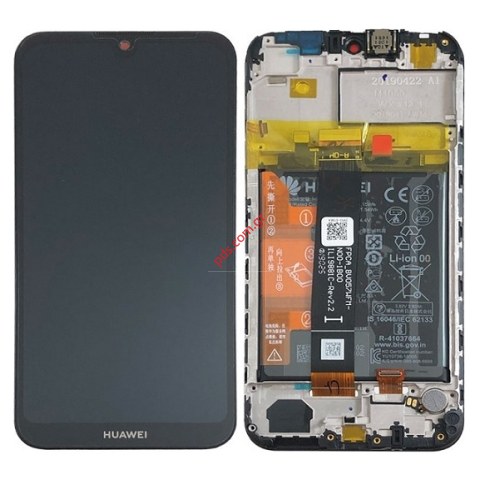 Original set LCD Huawei Y5 2019 (AMN-LX1) Black Display module front cover + LCD + digitizer + battery BOX ORIGINAL Original set LCD Huawei Y5 2019 (AMN-LX1) Black Display module front cover + LCD + digitizer + battery BOX ORIGINAL
