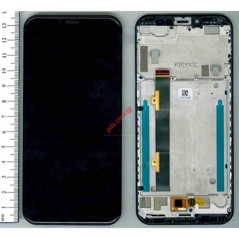 Original Set LCD Alcatel 1s (2019) OT5024 Display 5.5inch Black (Front frame Display touch screen digitizer panel) Original Set LCD Alcatel 1s (2019) OT5024 Display 5.5inch Black (Front frame Display touch screen digitizer panel)