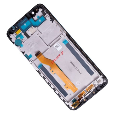 Original set LCD Alcatel OT 5059D One Touch 1X Dual SIM Display Touch screen and digitizer with frame black 