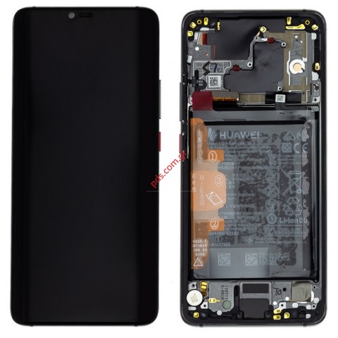 Original LCD set Black Huawei Mate 20 Pro (LYA-L09, LYA-L29, LYA-L0C) Display module with frame and touch screen digitizer