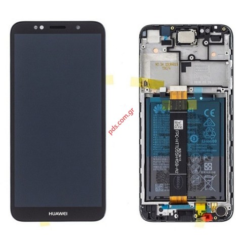 Origional Display set LCD Black Huawei Y5 2018 (DRA-L01) with battery Frame Touch screen with digitizer W/FRAME Origional Display set LCD Black Huawei Y5 2018 (DRA-L01) with battery Frame Touch screen with digitizer W/FRAME