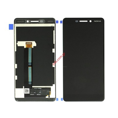 Original set LCD NOKIA 6.1 (2018) TA-1043 FHD IPS Black Display with touch screen digitizer