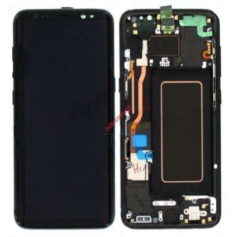 Original LCD set Black Samsung Galaxy S9 G960F front cover with touch screen digitizer Original LCD set Black Samsung Galaxy S9 G960F front cover with touch screen digitizer