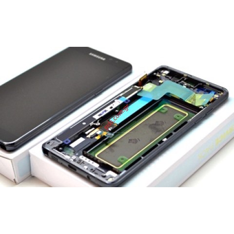 Original set LCD Black Samsung SM-N930F Galaxy Note 7 Complete with Digitizer Touchpad,Flex,Home Button,Side Button and Frame  Original set LCD Black Samsung SM-N930F Galaxy Note 7 Complete with Digitizer Touchpad,Flex,Home Button,Side Button and Frame