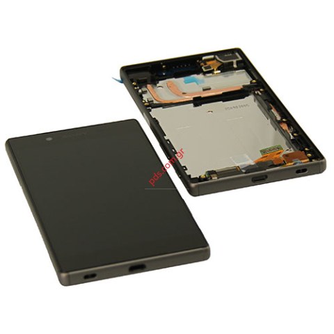 Original set LCD Black Sony Xperia Z5 E6603, E6653 front cover with touch screen and display 