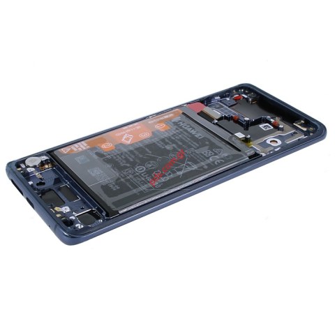 Original LCD set Blue Huawei Mate 20 Pro (LYA-L09, LYA-L29, LYA-L0C) Midnight Blue Display module with frame and battery touch screen digitizer ORIGINAL