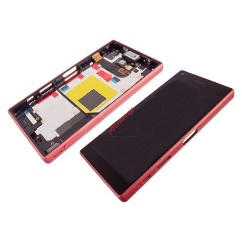 Original set LCD Coral Sony Xperia Z5 Compact E5803, E5823 (front cover with touch screen and display LCD)
