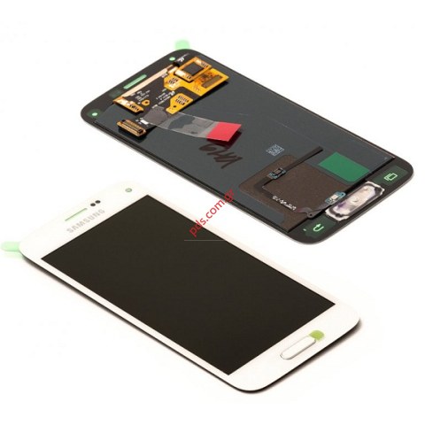Γνήσια οθόνη σετ LCD Display Samsung G800F Galaxy S5 Mini White σε λευκό χρώμα Γνήσια οθόνη σετ LCD Display Samsung G800F Galaxy S5 Mini White σε λευκό χρώμα