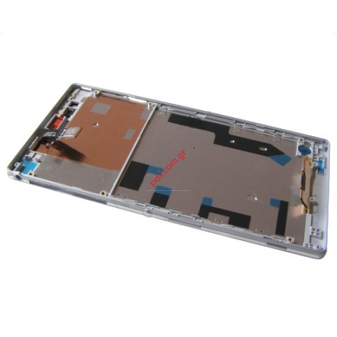 Original front cover LCD display Sony D5322 Xperia T2 Ultra XM50h Dual White with touch screen 