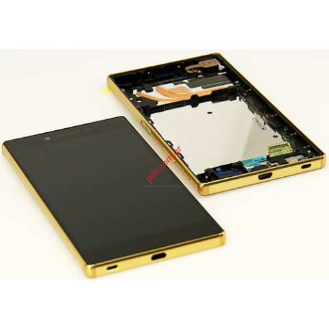 Original front cover LCD display Sony E6853 Xperia Z5 Premium Gold with touch screen Digitizer Original front cover LCD display Sony E6853 Xperia Z5 Premium Gold with touch screen Digitizer
