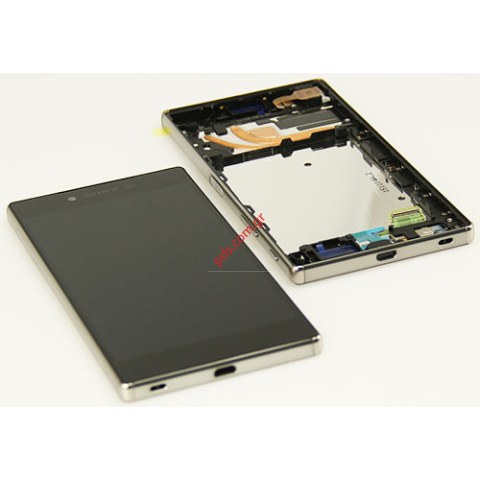 Original front cover LCD display Sony E6853 Xperia Z5 Premium Silver Chrome with touch screen Digitizer Original front cover LCD display Sony E6853 Xperia Z5 Premium Silver Chrome with touch screen Digitizer