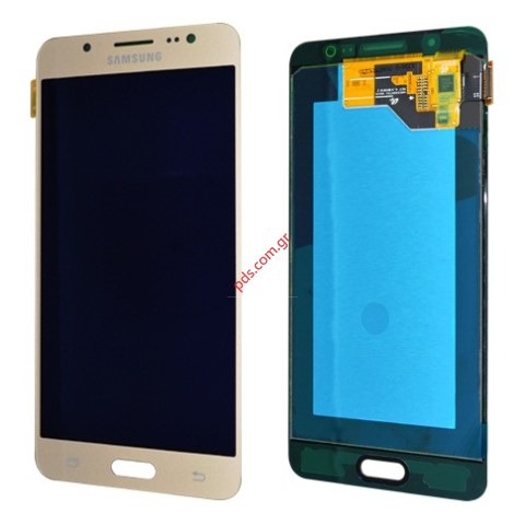 Γνήσια οθόνη σετ LCD Gold Samsung SM-J510 Galaxy J5 (2016) 4G LTE σε χρυσό χρώμα touch screen digitizer   Γνήσια οθόνη σετ LCD Gold Samsung SM-J510 Galaxy J5 (2016) 4G LTE σε χρυσό χρώμα touch screen digitizer